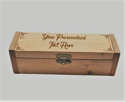 Oak And Teak Pen Box