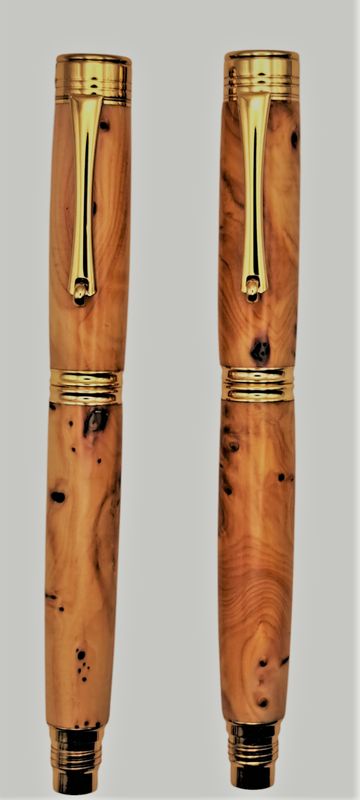 Byron Fountain Pen and Rollerball