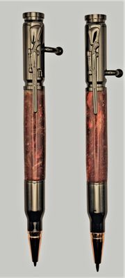 Bolt Action Rollerball and Pencil Set