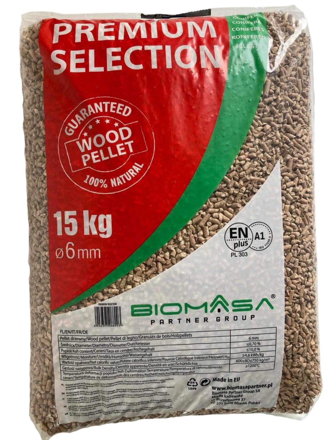 Premium Selection Biomasa zak 15kg