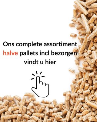 Halve pallets - incl bezorgen