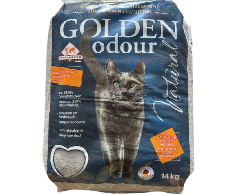 Golden Grey Odour kattenbakvulling