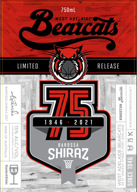 Bearcats 75th Anniversary Shiraz (dozen)
