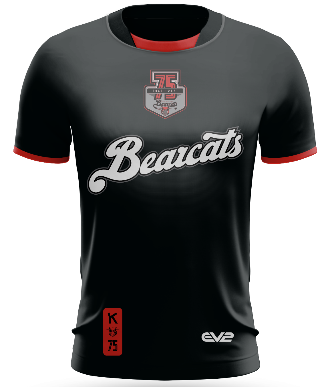 Black Bearcats DriFit Tee