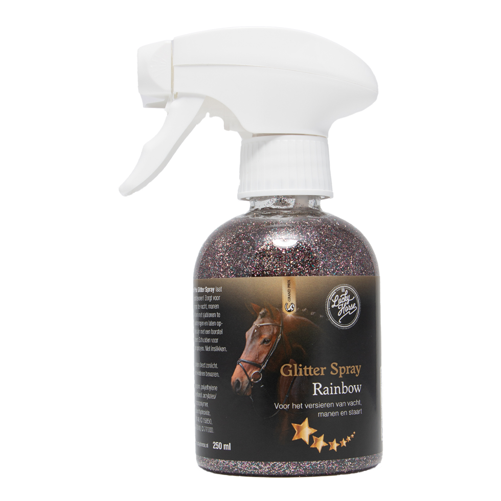 GRAND PRIX GLITTER SPRAY RAINBOW