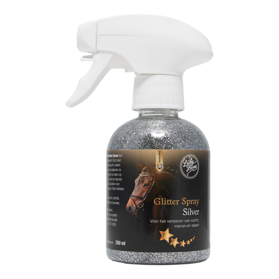GRAND PRIX GLITTER SPRAY SILVER