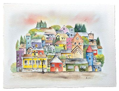 Torshälla i ljus (Originalverk)
