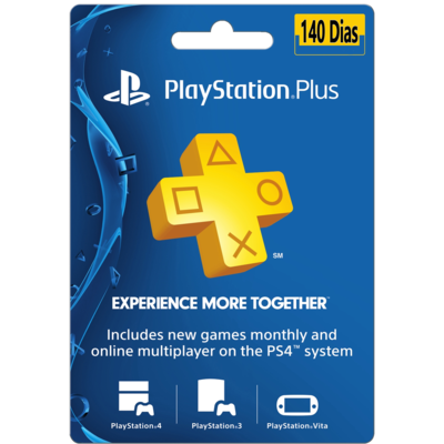 PlayStation Plus 140 Dias