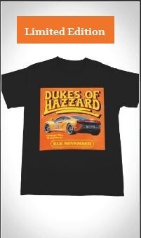 DUKES OF HAZZARD. T-Shirt         (Ltd. Edition)