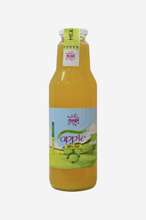 ZUMO EXPRIMIDO ORGÁNICO MANZANA 750 ML