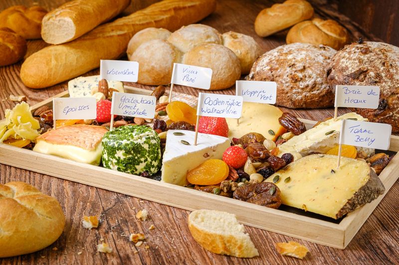 Kaasschotel gedroogd fruit per persoon (vanaf 4 personen)