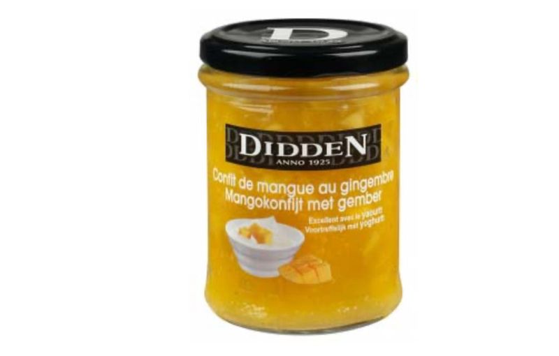 Mango konfijt met gember 150 gr
