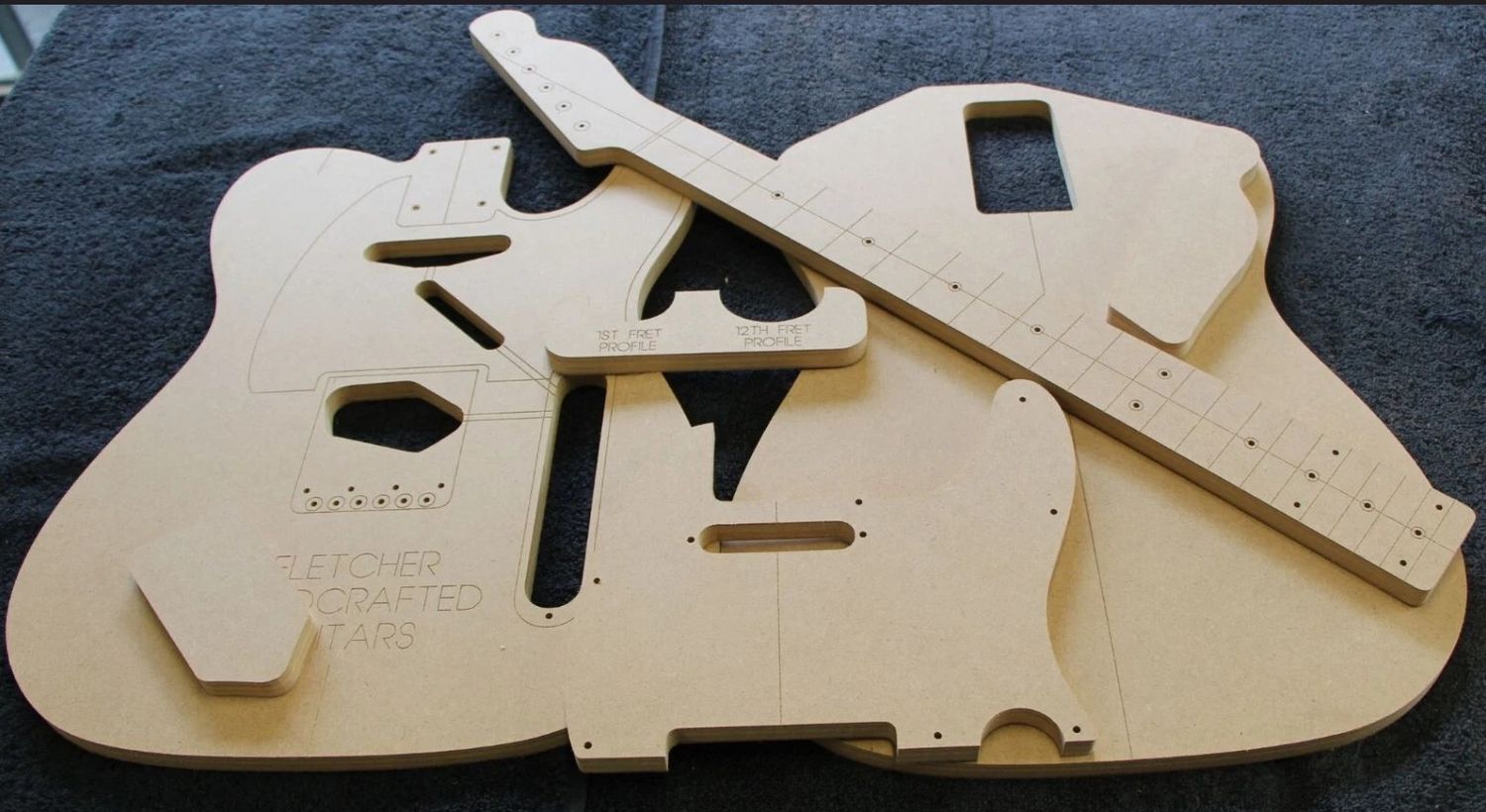 Telecaster Guitar Templates