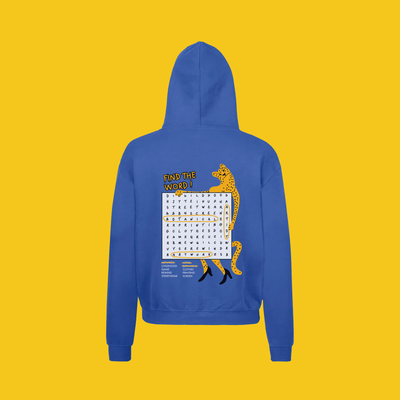 Sweat oversize rétro vintage sérigraphié à la main – Mode durable Botanical Artwork - DROP 4