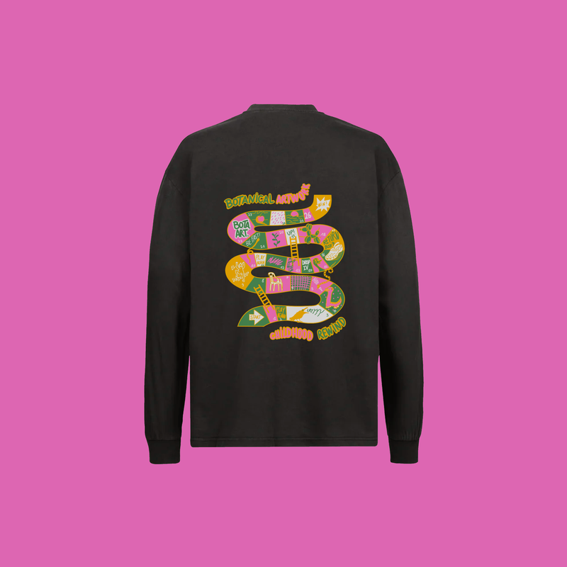 GAME BOARD OVERSIZED LS TEE