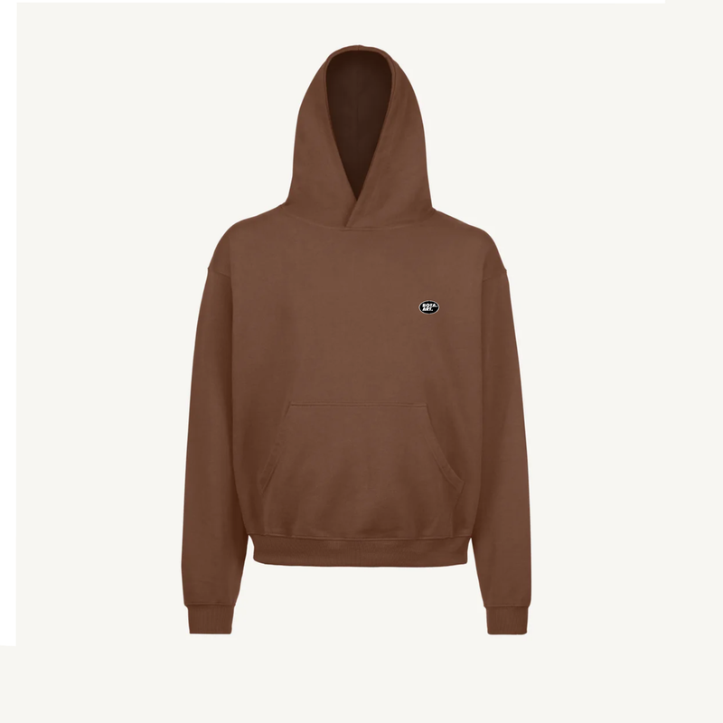 BROW OVERSIZED BASIC HOODIE 2.0