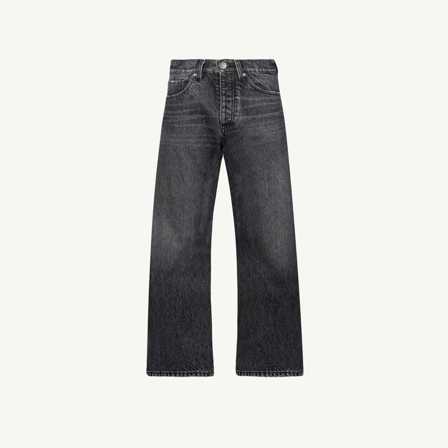 BLACK LOOSE FIT JEANS