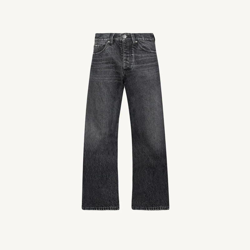 BLACK LOOSE FIT JEANS