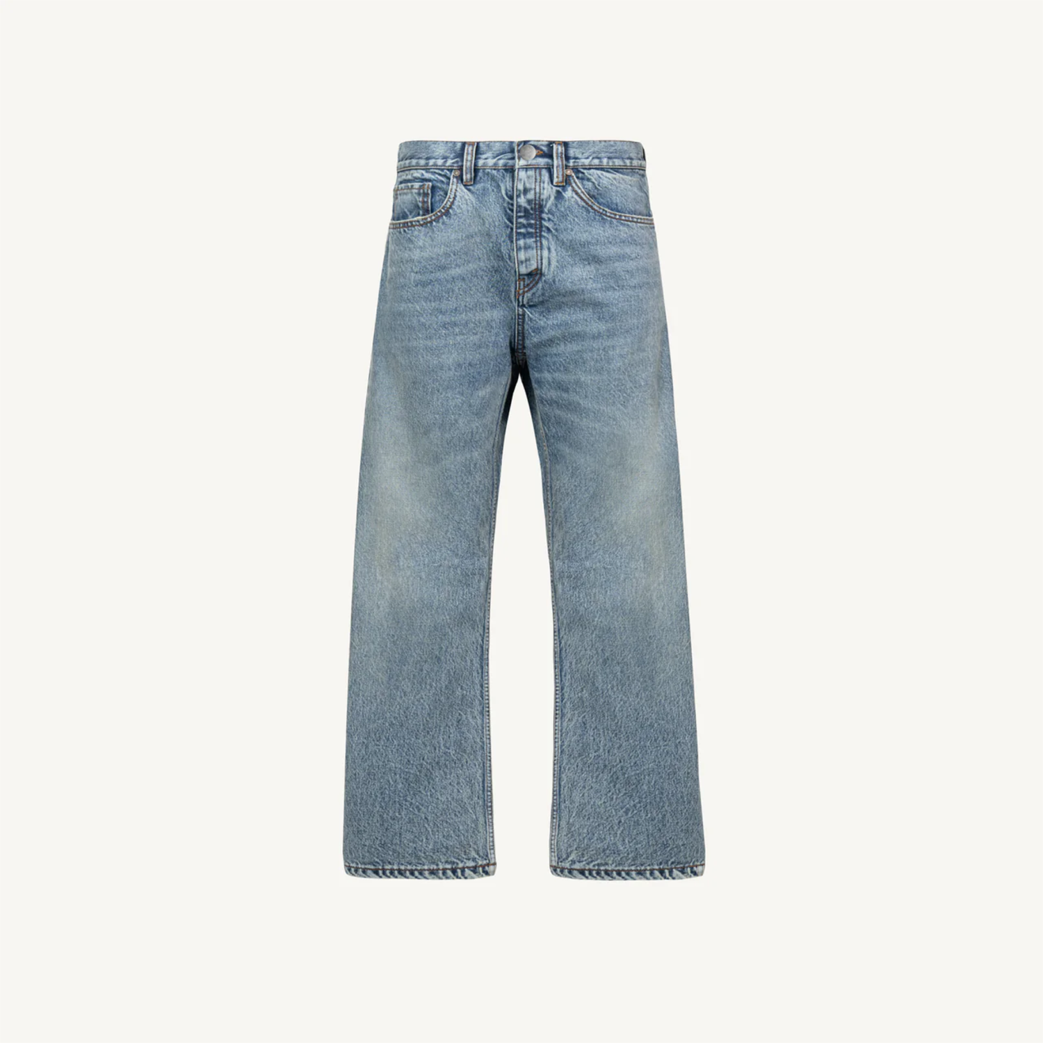 BLUE LOOSE FIT JEANS