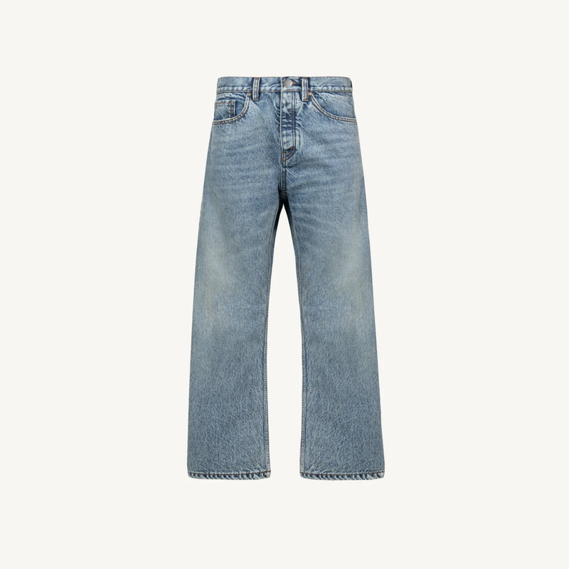 BLUE LOOSE FIT JEANS