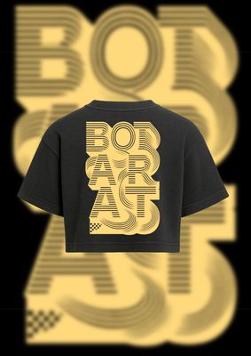 THE TECHNICIAN / CROPPED OVERSIZED TEE