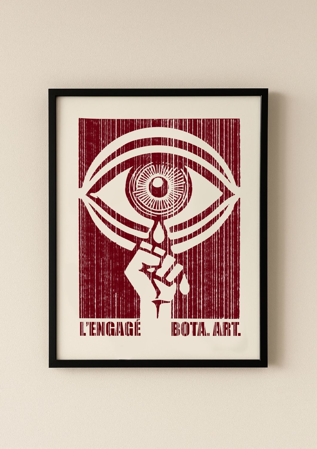 FINE ART PRINT / THE ENGAGED