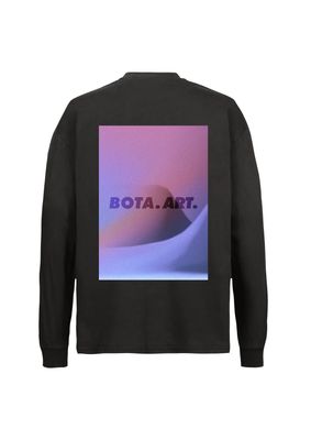 LANDSCAPE #1 BLACK OVERSIZED LS TEE