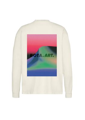 LANDSCAPE #2 WHITE OVERSIZED LS TEE