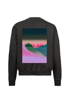 LANDSCAPE #3 BLACK SWEATER