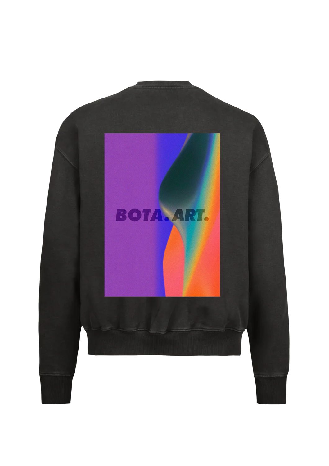 LANDSCAPE #4 BLACK SWEATER