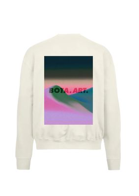 LANDSCAPE #3 WHITE SWEATER