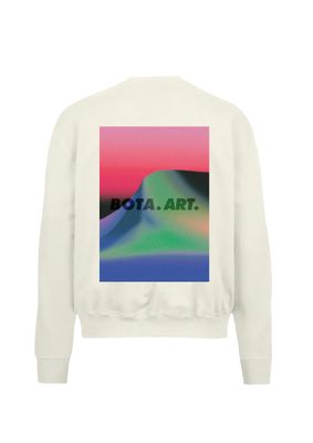 LANDSCAPE #2 WHITE SWEATER