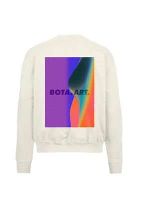 LANDSCAPE #4 WHITE SWEATER