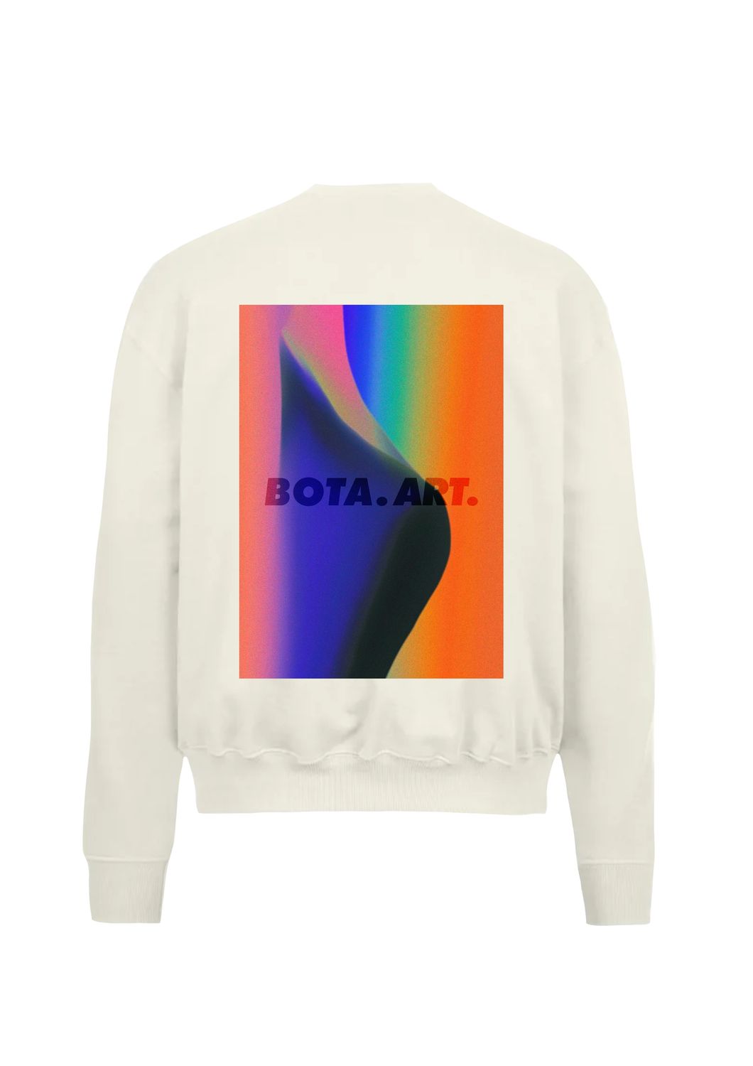 LANDSCAPE #5 WHITE SWEATER