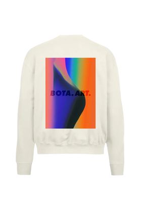 LANDSCAPE #5 WHITE SWEATER