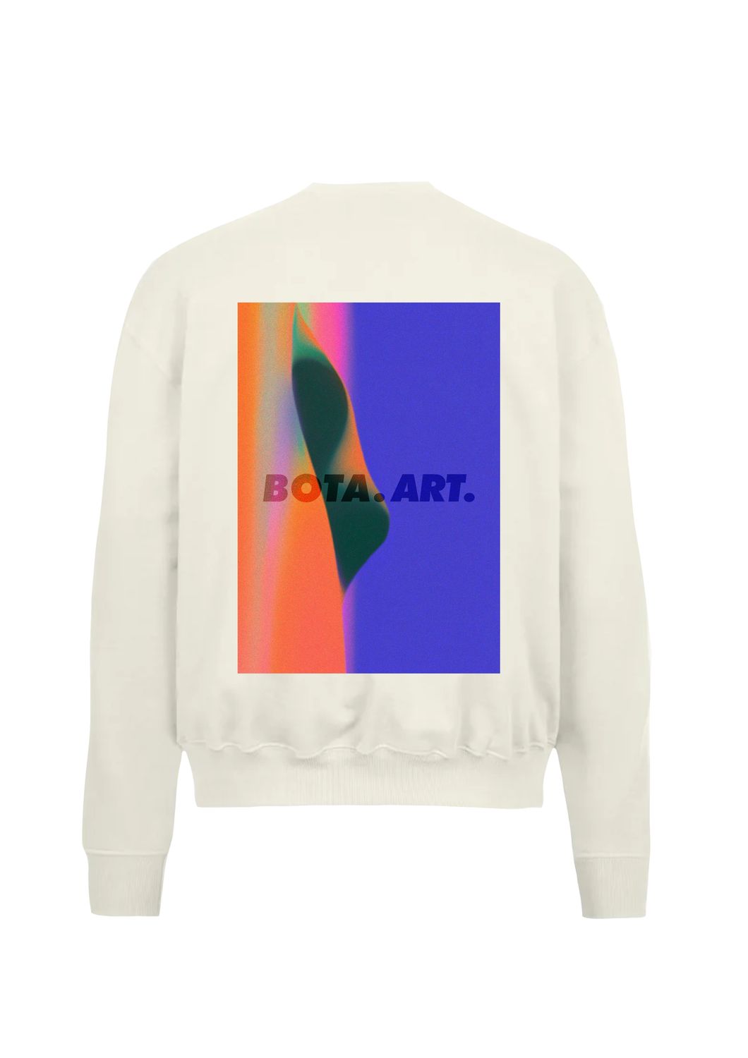 LANDSCAPE #6 WHITE SWEATER