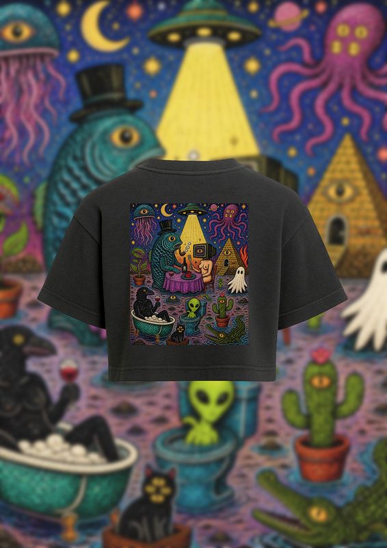 KAY-oss / THE CROW / BLACK CROP