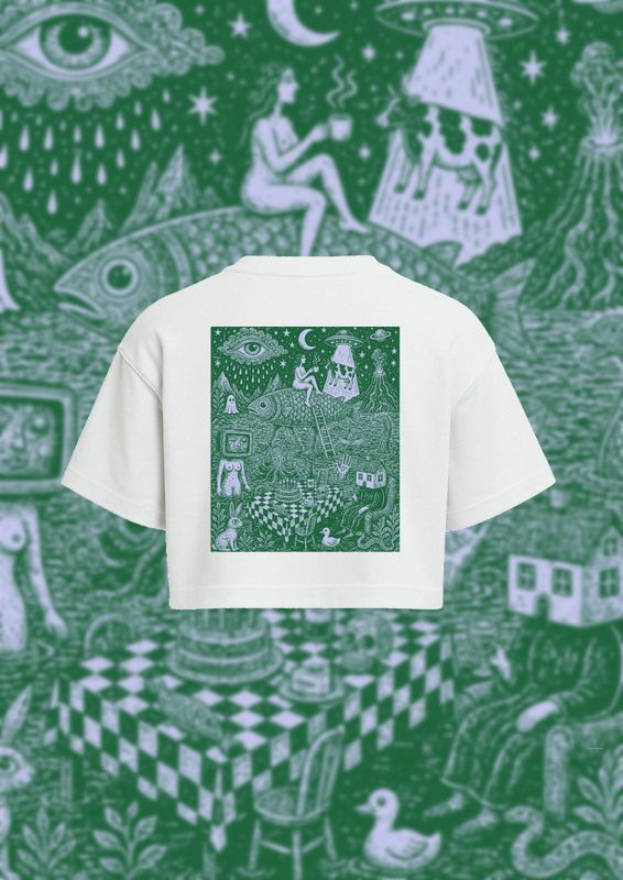 KAY-oss / THE ORACLE 2 / WHITE CROP
