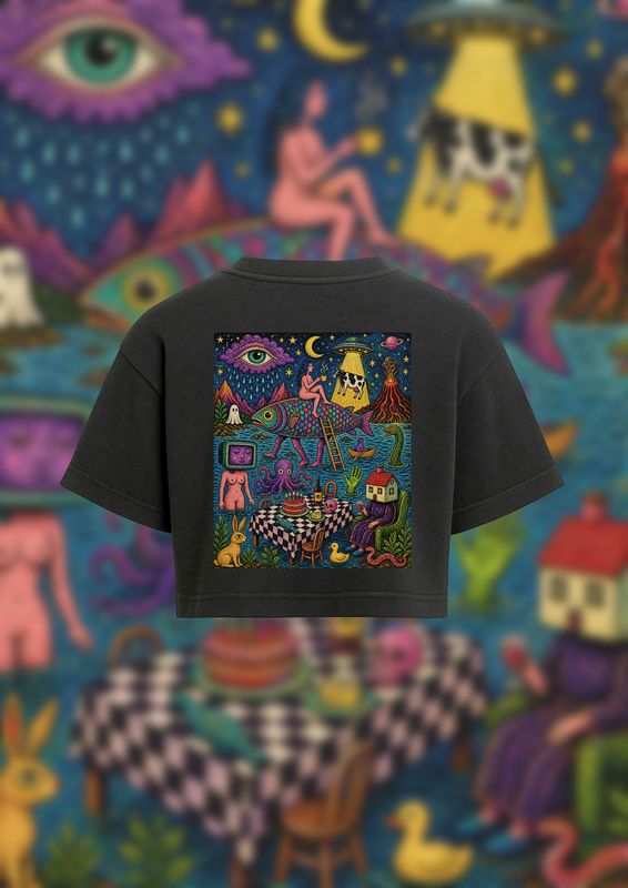 KAY-oss / THE ORACLE / BLACK CROP