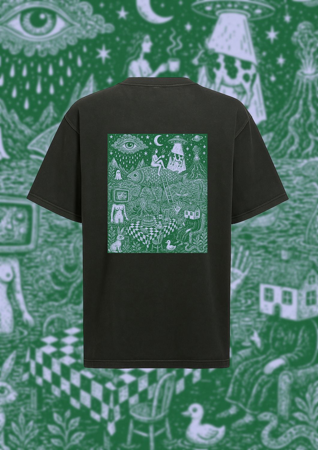 KAY-oss / THE ORACLE 2 / BLACK TEE