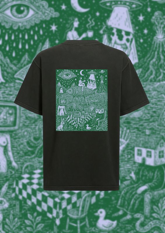 KAY-oss / THE ORACLE 2 / BLACK TEE
