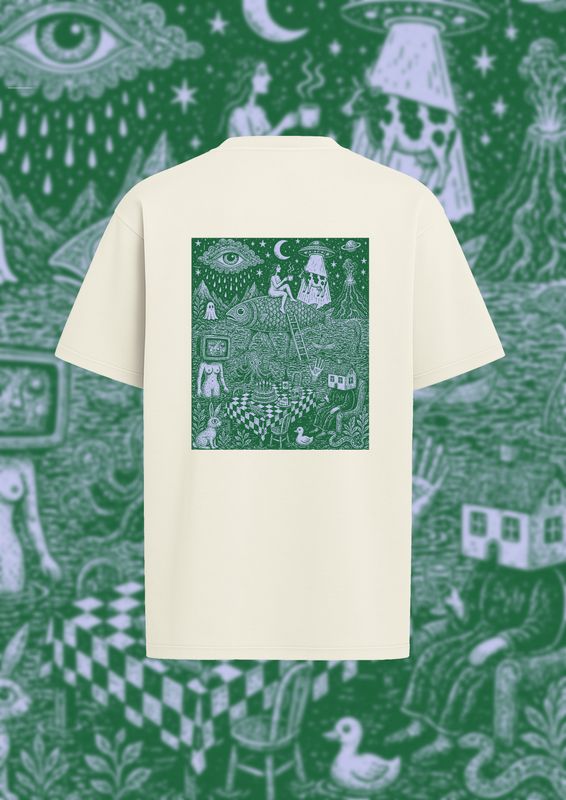 KAY-oss / THE ORACLE 2 / WHITE TEE
