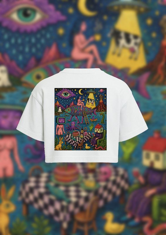 KAY-oss / THE ORACLE / WHITE CROP