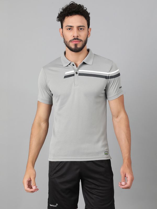 Sportsun Victory Polo Grey T-Shirt