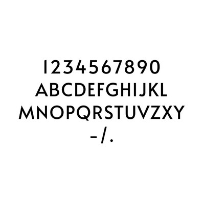 SOLO 41 by Studio Carino - House Number