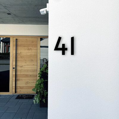 SOLO 41 by Studio Carino - House Number