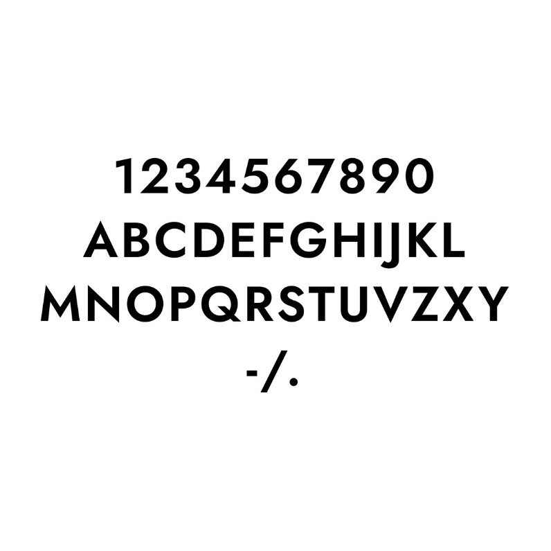 SOLO 31 by Studio Carino - House Number