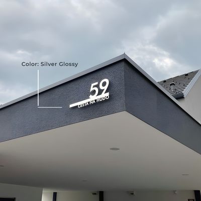 ELEGANT by Studio Carino - House Number Sign