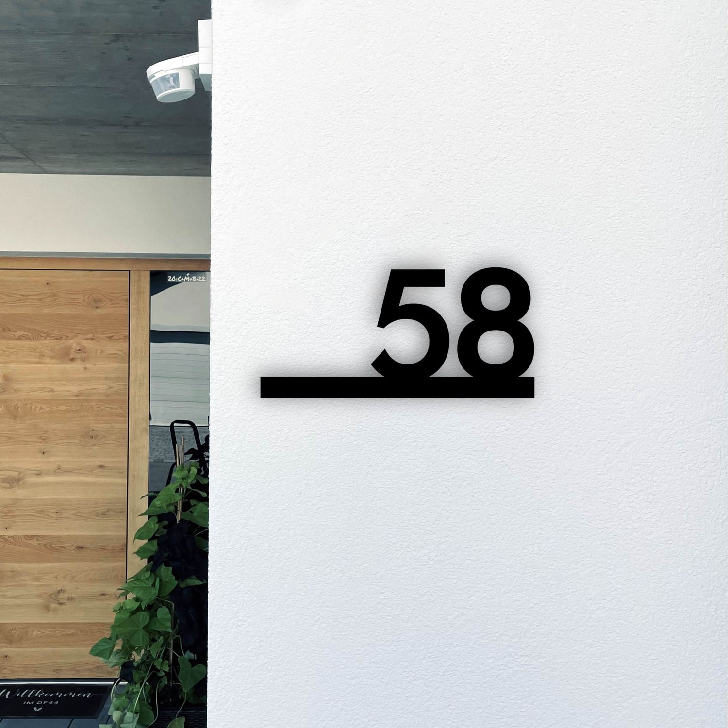 MODERN by Studio Carino - House Number Sign