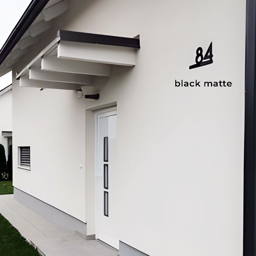 MODERN by Studio Carino - House Number Sign